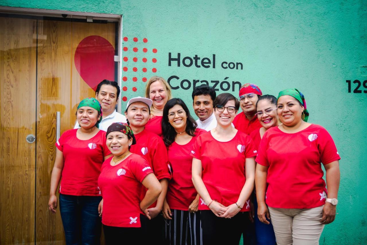 Hotel Con Corazon Oaxaca المظهر الخارجي الصورة