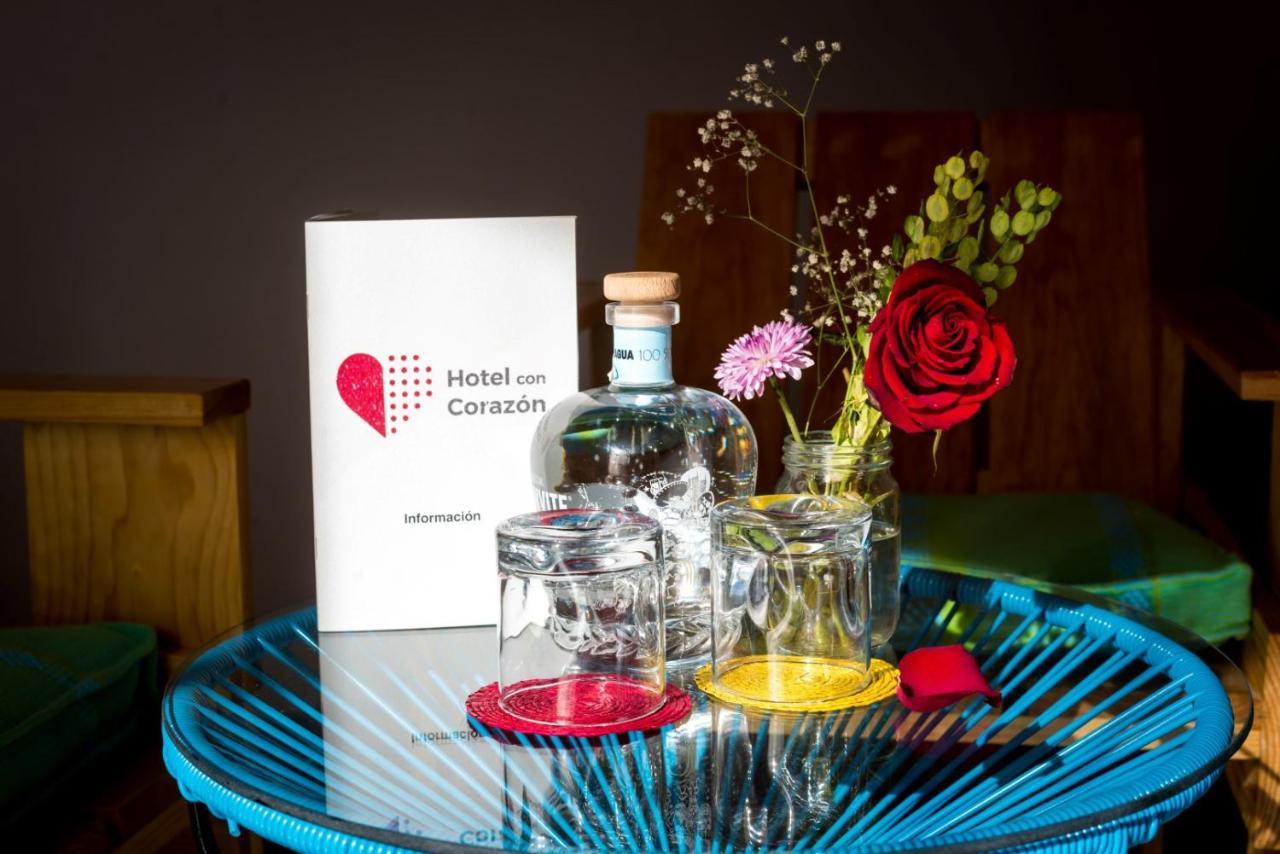 Hotel Con Corazon Oaxaca المظهر الخارجي الصورة
