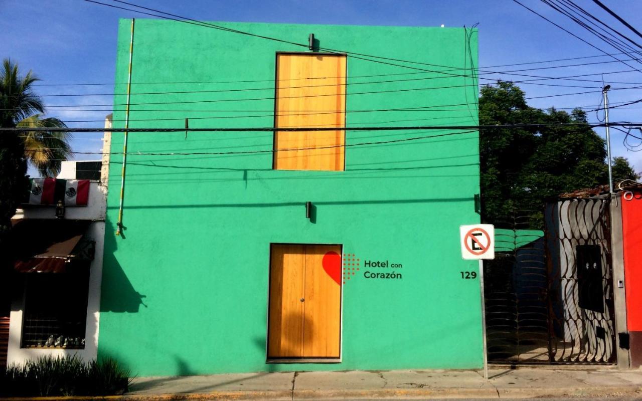 Hotel Con Corazon Oaxaca المظهر الخارجي الصورة